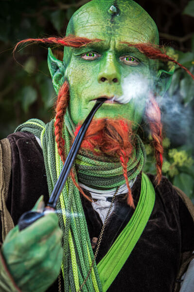 Photograph Huub Keulers The Smoking Elf on One Eyeland