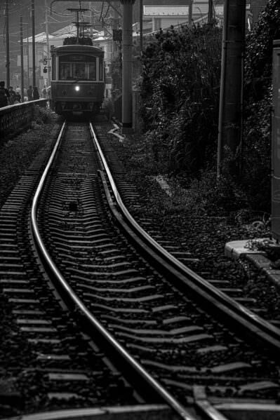 Photograph Setsuna Kurouzu Enoshima Train on One Eyeland