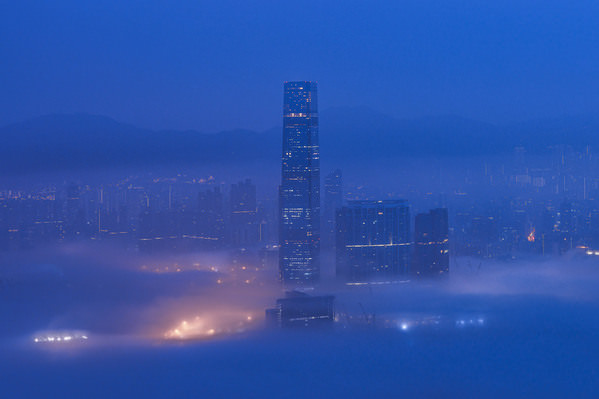 Photograph Tomoaki Katsuba City In Blue on One Eyeland