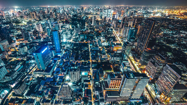 Photograph Ryuhei Suguri Jakarta Nightscape on One Eyeland