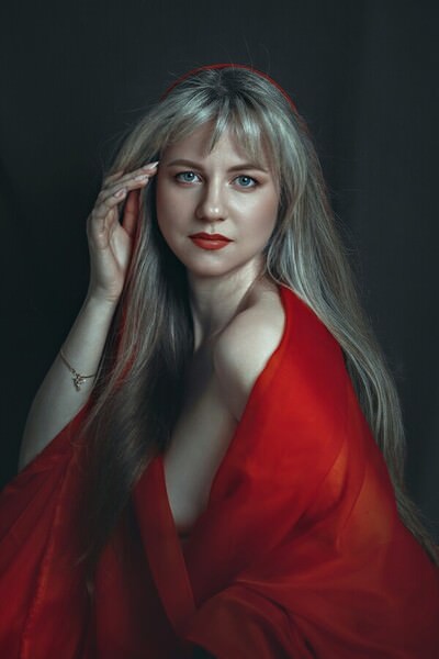Photograph Anastasiia Golubeva Red on One Eyeland
