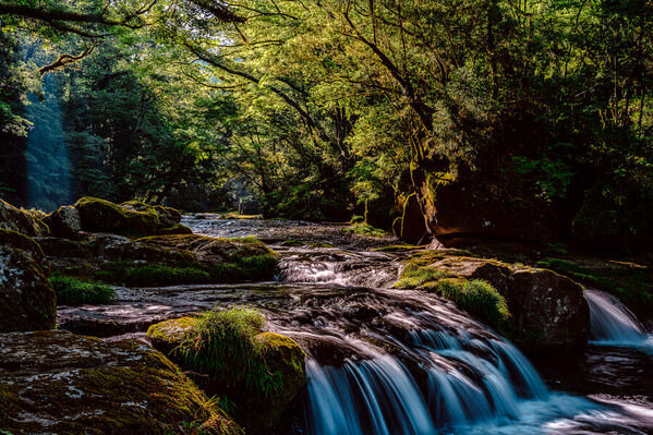Photograph Eku Nii A Fresh Green Mountain Stream on One Eyeland
