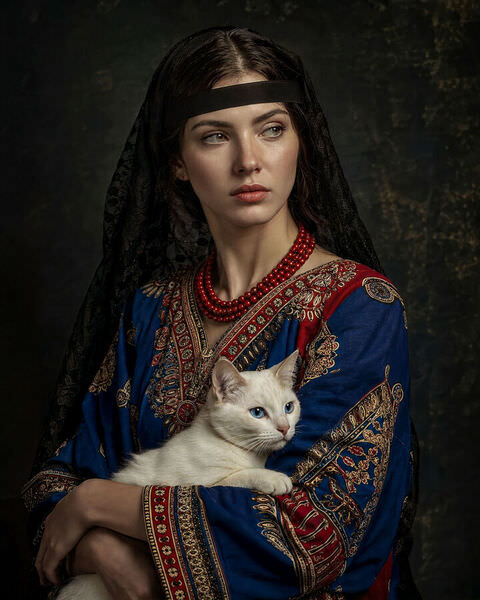 Photograph Ana Montesinos Echo Of A Florentine Portrait on One Eyeland