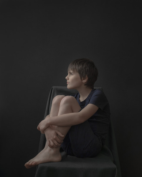 Photograph Irina Vinogradova Boy on One Eyeland