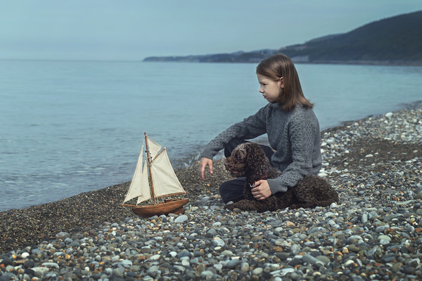 Photograph Natalia Matyukhina The Boy By The Sea on One Eyeland