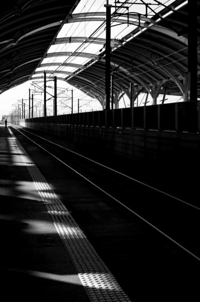 Photograph Jaeseok Lim At The End Of The Platform on One Eyeland