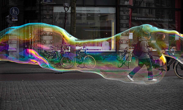 Photograph Max Van Son Walking Bubble on One Eyeland