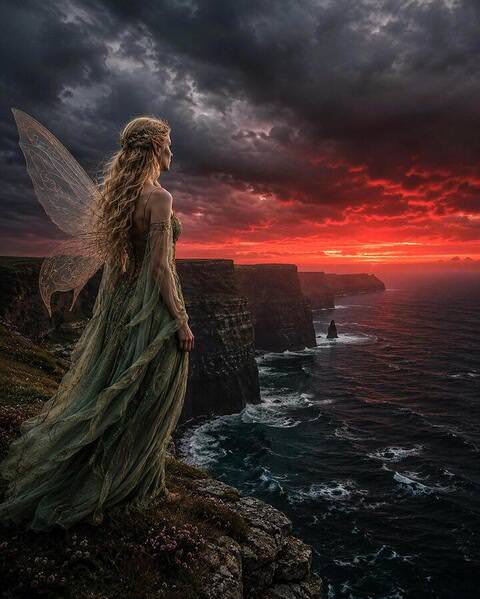 Photograph Iuliia Akhulkova An Irish Fairy on One Eyeland