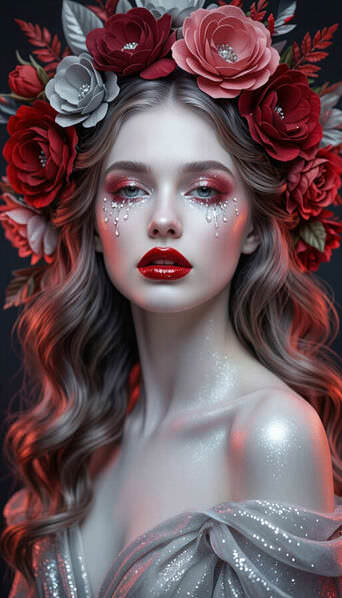 Photograph Dina Poluhina Sparkling Tears on One Eyeland
