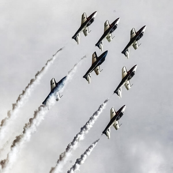 Photograph Larry Hamill Columbus Air Show Today 6 on One Eyeland