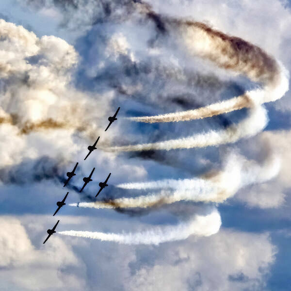 Photograph Larry Hamill Columbus Air Show Today 7 on One Eyeland