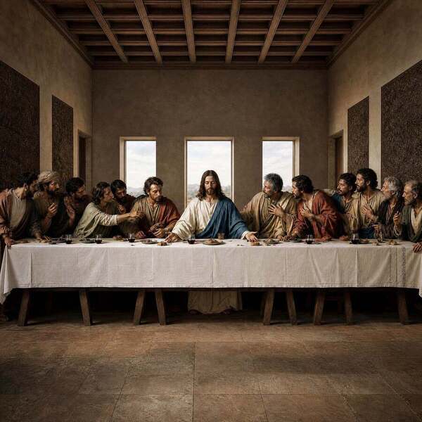 Photograph Natalya Firsova Last Supper on One Eyeland