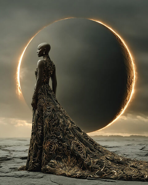 Photograph Svetlana Nesterova The Black Desert on One Eyeland