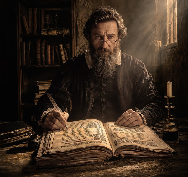 Photograph Steve Turner The Writer on One Eyeland