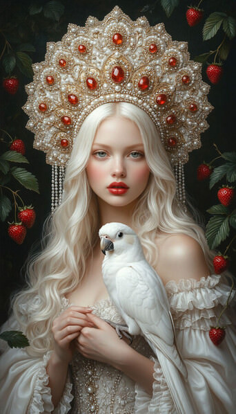 Photograph Dina Poluhina Albinos on One Eyeland