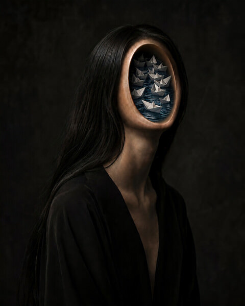 Photograph Ana Montesinos Paper Tide on One Eyeland