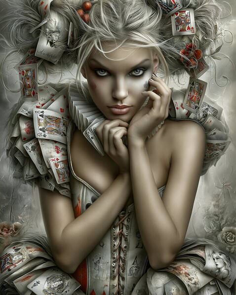 Photograph Flora Paulina Cards on One Eyeland
