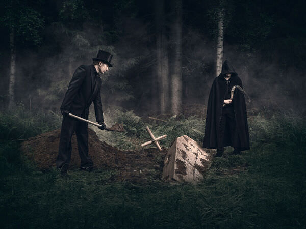 Photograph Petri Damsten From The Grave on One Eyeland