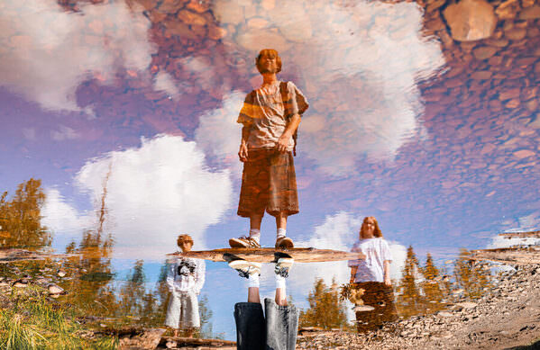 Photograph Antonina Marchenko Teenagers on One Eyeland