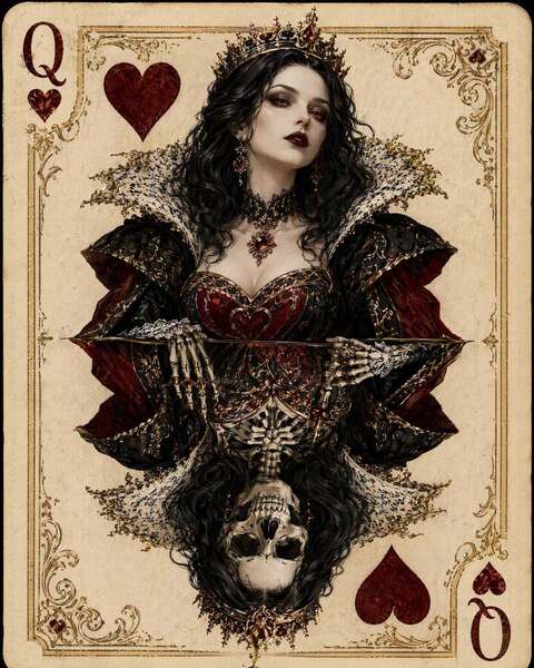 Photograph Mary Kraeva Queen Of The Dark Reflection on One Eyeland