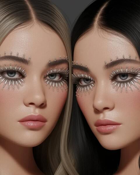 Photograph Inna Sknara New Makeup on One Eyeland