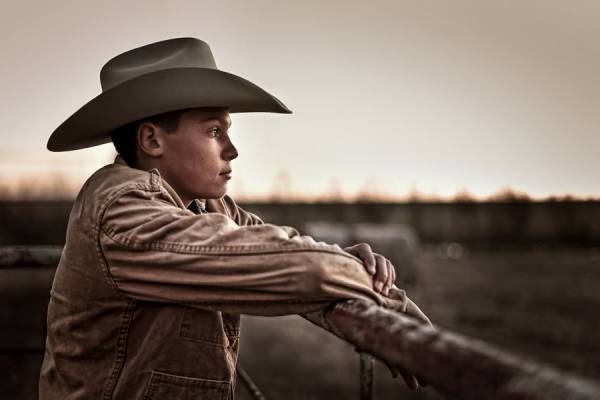 Photograph Andy Mahr Grandson on One Eyeland