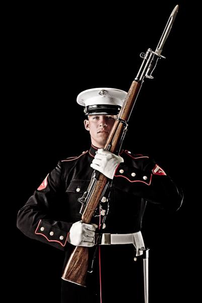 Photograph Andy Mahr Marine on One Eyeland