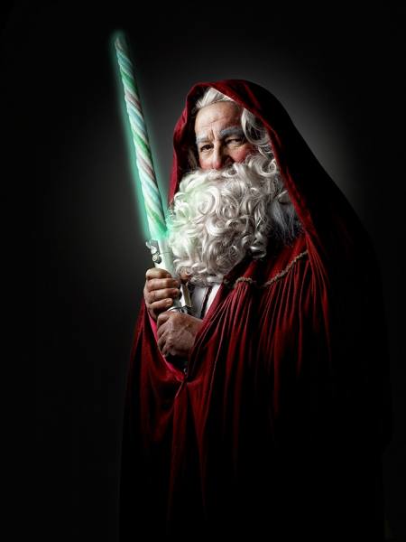 Photograph Paolo Cecchin Santa Claus4 on One Eyeland
