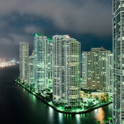 Miami nights-Carl Lyttle-bronze-ARCHITECTURE-Cityscapes -173