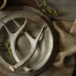 NatNic_antlersbowl_0903-Natasha Nicholson-bronze-FINE ART-Still Life -314