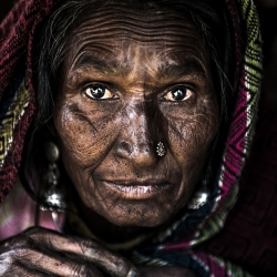 Rural Face of India-Aman Chotani-bronze-PEOPLE-Portrait -1543