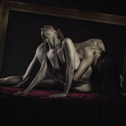 Love Story - DRAMA-Alessandro Risuleo-bronze-FINE ART-Nudes -1872