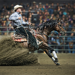 Stewart_Reining_the Slide.jpg-Kerri-Jo Stewart-bronze-EDITORIAL-Sports -3326
