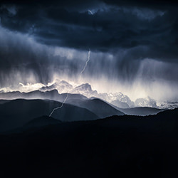Storm in the mountains-Ales Krivec-finalist-NATURE-Landscapes -4135