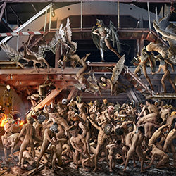 Extinction Extremis-DDiArte DDiArte-bronze-FINE ART-Collage -3905