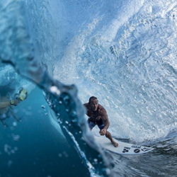 Athlete and Photographers-Russell Ord-bronze-SPORTS-Water Sports-4025