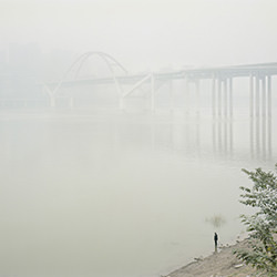 Chongqing, on the four shore of passing time.-Cyrus Cornut-bronze-ARCHITECTURE-Bridges -4038