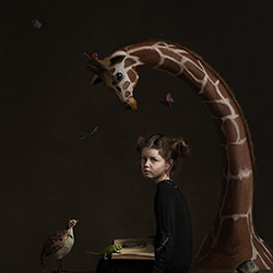 Imagination Gone Wild-Julia Kelleher-silver-FINE ART-Portrait -4575