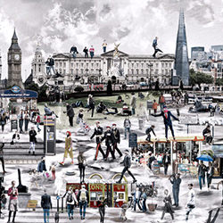 London Synchronicity-Gail Mancuso-finalist-FINE ART-Collage -4379