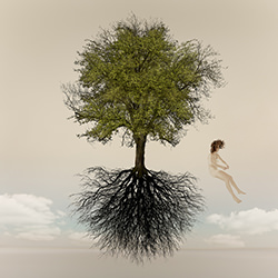 versatile viewpoint-Anja Behrens-bronze-FINE ART-Collage -4088