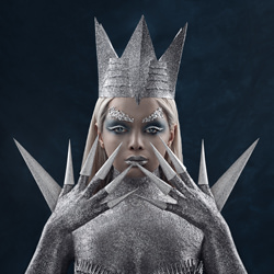 Queen of the North!-Arber Elezi-bronze-PEOPLE-Portrait -4701