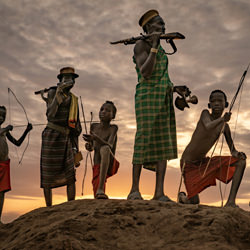 Dawn on Nyangatom land-Enrico Madini-finalist-EDITORIAL-Travel-4958