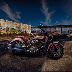Indian Scout-Pedro Messias-bronze-SPECIAL-Light Painting-5321