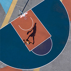 Colour Series - Basketball III-Ilanna Barkusky-bronze-SPORTS-Court Sports-5379