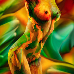 tropical nude-Kristian Liebrand-bronze-FINE ART-Nudes -5827