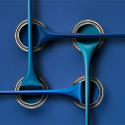 blue-Krzysztof Czernecki-bronze-FINE ART-Abstract -6477