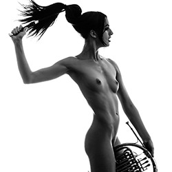 Woman With a Horn No 2-Mateusz Jagiello-finalist-FINE ART-Nudes -6888