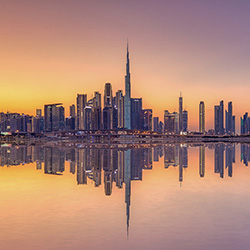 Skyline Dubai-Judith Kuhn-bronze-ARCHITECTURE-Cityscapes -7179