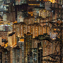 Lights on-Vincent Roy CHAU-bronze-ARCHITECTURE-Cityscapes -7274