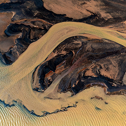 Glacial river-Sonja Jordan-silver-NATURE-Aerial -7977